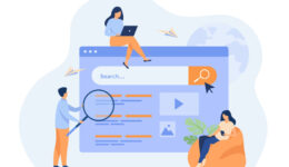 People using search box for query